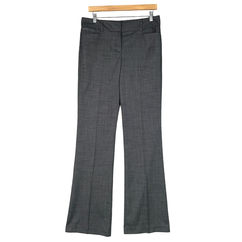 Piazza Sempione Kim Pants Gray Italian Made Trousers Stretch EU 48 US 12 NWT